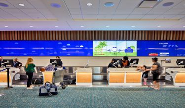 Orlando International Airport Ticket Lobby Modifications
