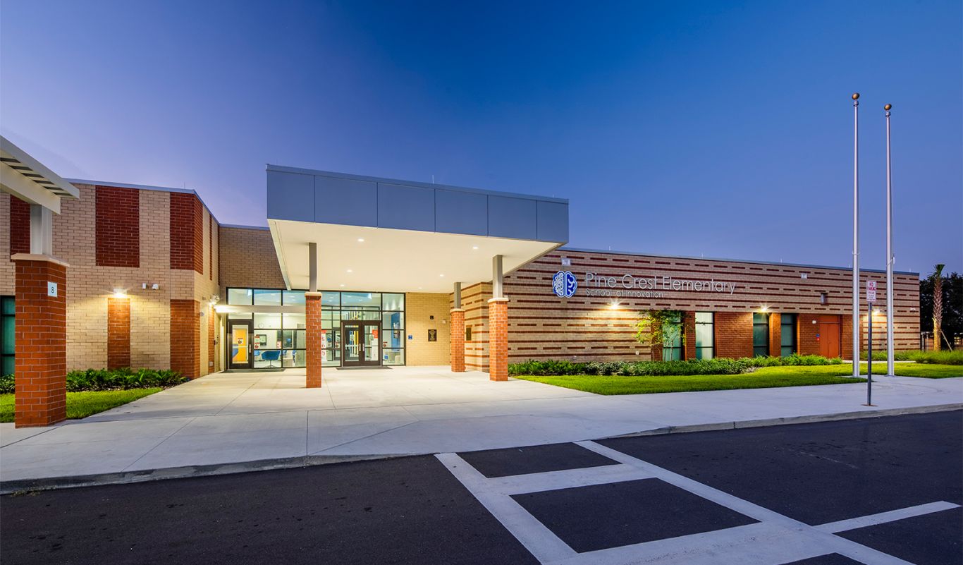 Pine Crest Elementary School of Innovation C.T. Hsu + Associates, P.A.